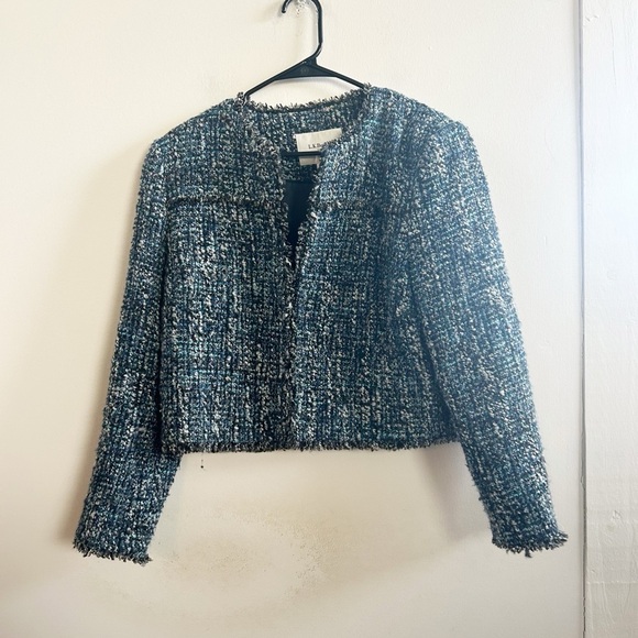 L.K Bennett tweed jacket 12 - Picture 1 of 4